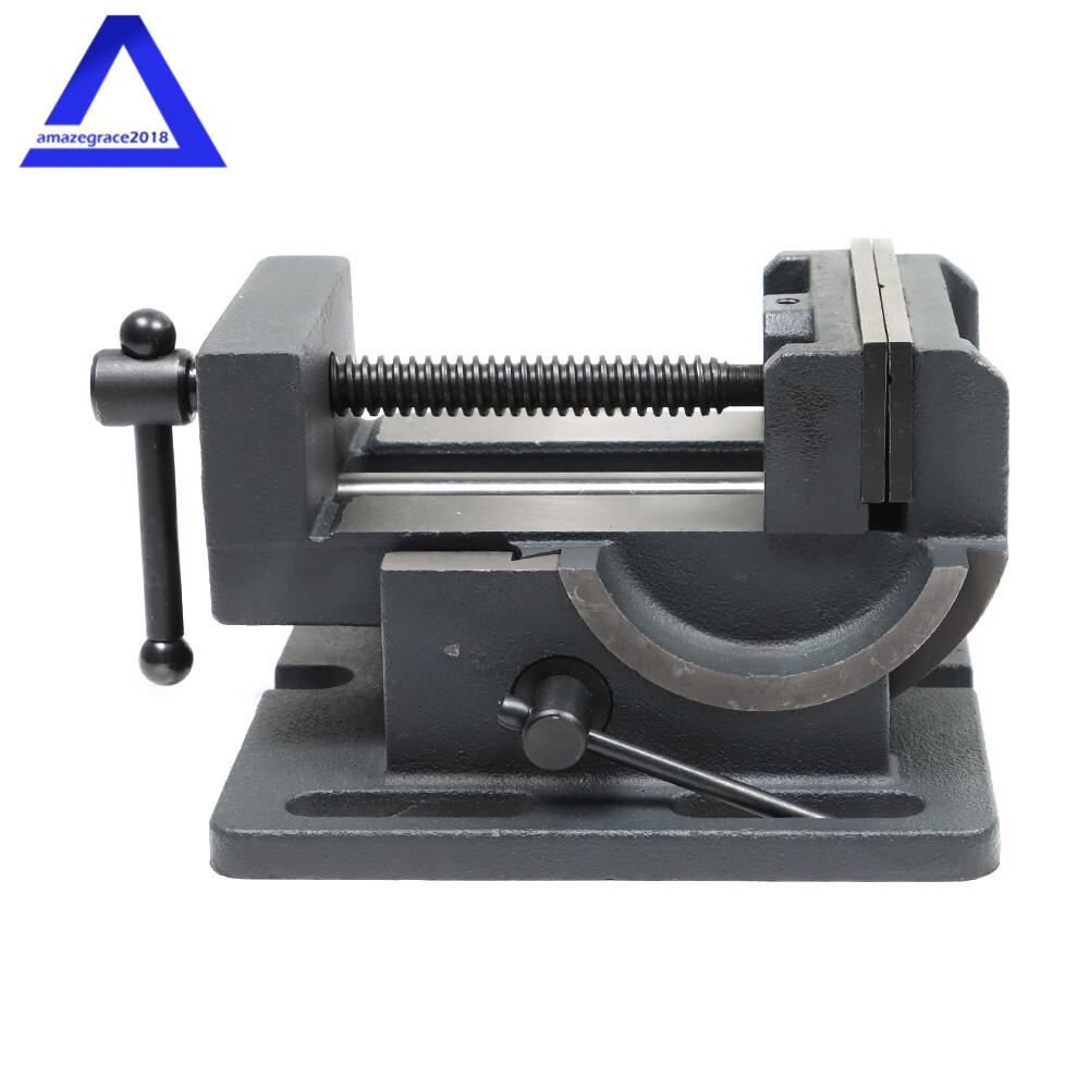 4.25 In. Industrial Strength Benchtop and Drill Press Tilting Angle Vise US