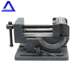 4.25 In. Industrial Strength Benchtop and Drill Press Tilting Angle Vise US