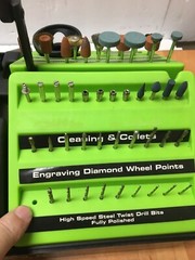 Kawasaki 250 piece rotary tool & accessory set corded electric with case