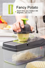 16-In-1 Vegetable Fruit Chopper Cutter Food Onion Veggie Dicer Slicer Kitchen