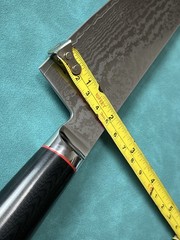 210mm 8″ Kiritsuke Chef Knife S35VN Powder Steel Damascus G10 HRC61 Mosaic