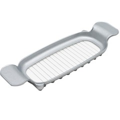 Butter Slicer Cutter Stainless Steel Multipurpose 7.68 x 2.64in, Silver