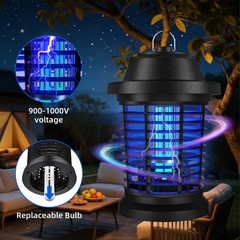Electronic Bug Zapper Mosquito Killer Fly Trap Lamp,Electronic Fly Insect Trap