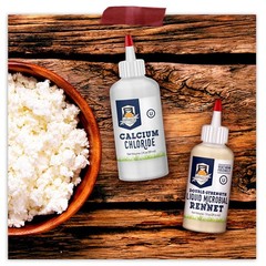 Liquid Calcium Chloride Food Grade 2 oz Calcium Chloride For Cheese Making