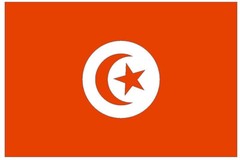 Tunisia International Flag Sticker Decal F514