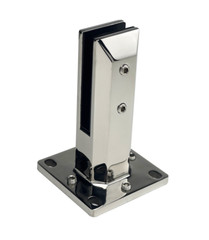 CSDMS160A- Glass Railing Adjustable Square Heavy Duty Spigot, 2″X 2″x 6 1/4″
