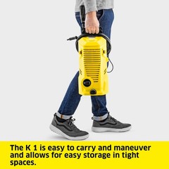 Kärcher K 1 Electric Pressure Washer, 2000 PSI, 1.45 GPM – NEW
