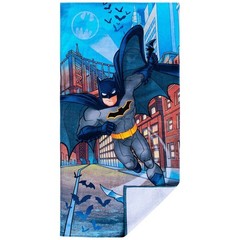 Franco Kids Super Soft Cotton Bath/Pool/Beach Batman Towel, 58 in x 28 in,
