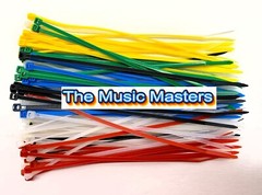 100 Pack Assorted Colors 6 inch Wire Cable Ties Nylon Zip Tie Down Wraps Straps
