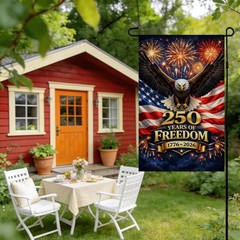4th of July Decorations 250th Anniversary Garden Flag | 250 Years of Freedom…