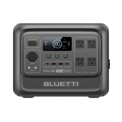 BLUETTI Elite 100 V2 1800W 1024Wh Portable Power Station Off-Grid Refurbished