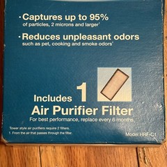 Honeywell HEPA Clean Air Purifier Replacement Filter – HRFC1 NEW Sealed inside
