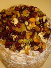 Omega-3 Deluxe Mix Cranberries Raisins Cashews Walnuts Almond Pistachio Pecans