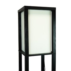 63” Column Floor Lamp with USB Ports and Wireless Charger