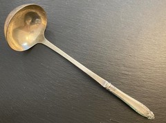 ELD15 Nickel Silver Eldan Soup Ladle SHIPS FREE