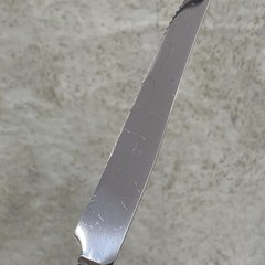 Vintage 5-Piece Flatware Set Stainless Steel 18/10 Pearlized Handle France