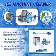 24 Count Ice Machine Cleaner Tablets, Nickel Safe Descaler