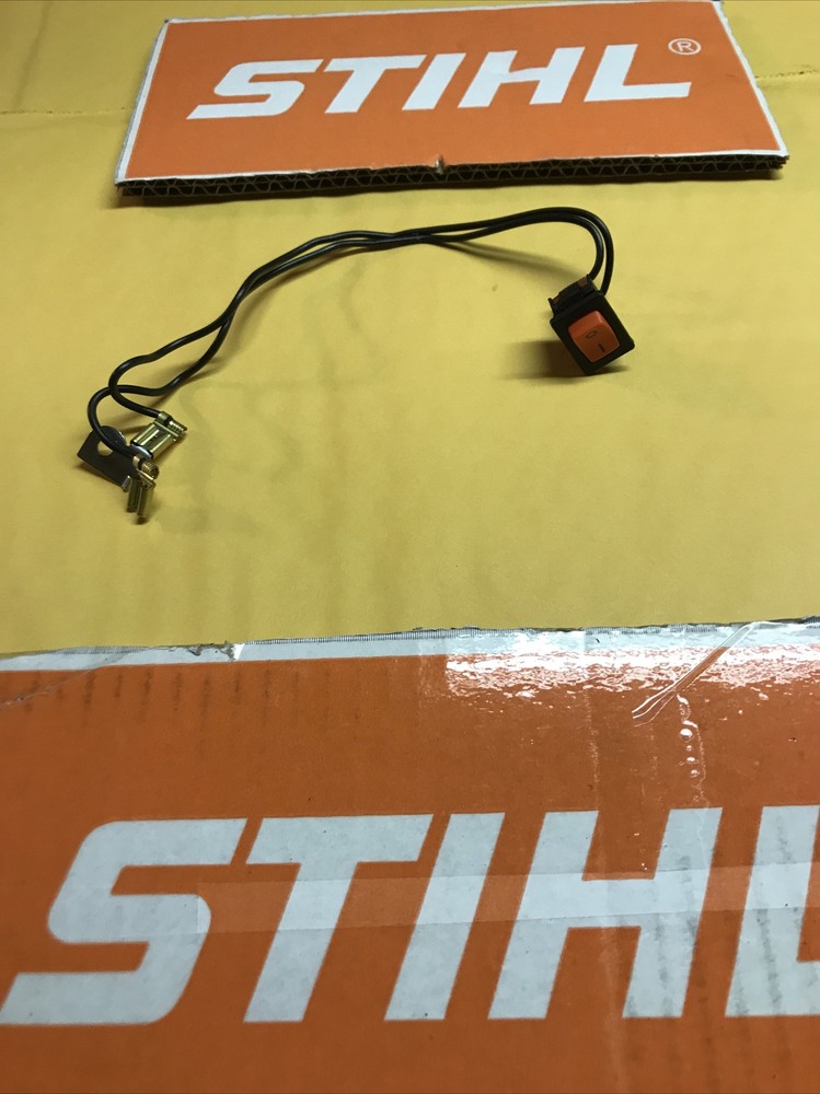 NEW Genuine OEM STIHL BG50 Leaf Blower Stop Kill Switch Assembly