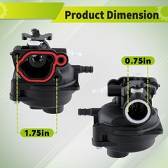 Carburetor For Briggs Stratton 500e 300e 450e 550e 575e 600e 140CC 591160 799583
