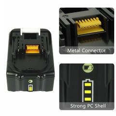 18V For Makita 5.0Ah Lithium-ion BL1850B Battery Charger BL1860B BL1830B LXT US