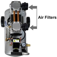 California Air Tools 4710W 1 HP 4.7 gal Quiet Air Compressor New