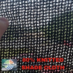 80% UV Sunblock Shade Cloth for Plant Cover Greenhouse Barn MANY SIZES
