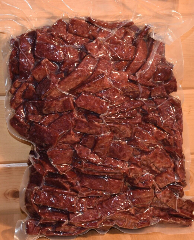 ORIGINAL Tender Beef Bits BULK 10 pounds Dakota Trails – Smokey Flavor
