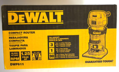 [NEW] (DWP611) DEWALT 1-1/4 HP Max Torque Variable Speed Compact Router