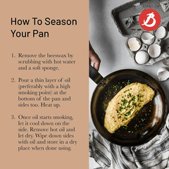MINERAL B Carbon Steel Crepe & Tortilla Pan – 9.5” Made in France