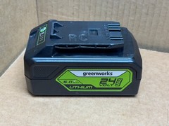 GENUINE GREENWORKS 24V MAX 5.0AH USB RECHARGEABLE BATTERY – [BAG710]