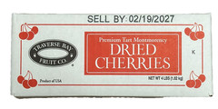 Traverse Bay Fruit Co Premium Tart Montmorency Dried Cherries 4 lbs
