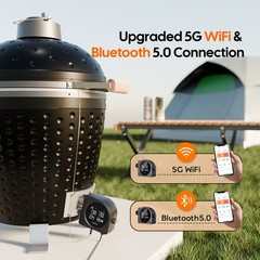 INKBIRD Automatic Smoker Fan Controller WiFi Bluetooth Infrared Thermometer Gun