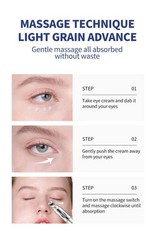 OCHEAL Electric Massage Eye Cream Hyaluronic Acid Firming Fades Fine Lines Eye C