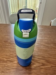Owala Kids’ FreeSip water bottle 16oz blue and green new Color: Green Machine