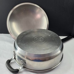 Meyer Bella Cuisine Cookware 10.5″ Deep Skillet Stainless Steel Sauté Pan W/ Lid