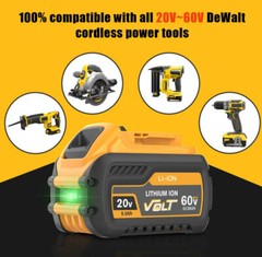 2/4Pack For DEWALT FLEXVOLT 20V/60V MAX 12.0Ah Lithium Battery DCB609-2 DCB612