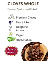 Cloves Whole Bulk 14 Oz Bag – Pure, Non-GMO, Premium Hand Picked Quality –