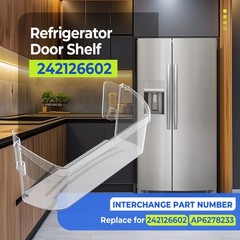 Door Shelf Bin For Frigidaire Refrigerator FFSS2615TE3 LFSS2612TF0 242126602