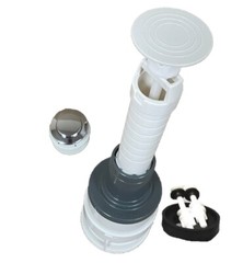 Top Button Flush Valve Replacement for a Porcher Veneto Toilets