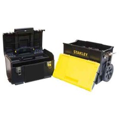 New 11 in. 3-in-1 Detachable Mobile Tool Storage Organizer Box 3-Compartments