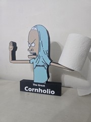 Beavis Cornholio TP Holder for Bathroom Decor, 90s Pop Culture Beavis and Butt-