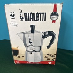 Bialetti Moka Express 6-Cup Stovetop Coffee Espresso Maker 275-06 -Made In Italy