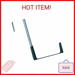 Crawford 7.68 in. L Vinyl Coated Black Steel Heavy Duty Super Rafter Hook 50 lb.