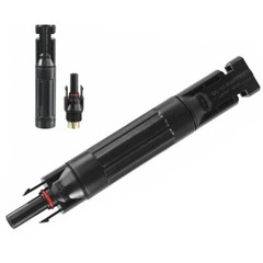 10/15/30A In-line Waterproof Solar Panel Cable PV Connectors Fuse Holder Socket