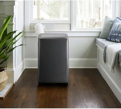 Hisense 3-in-1 Portable Smart Air Conditioner Grey WiFi 10,000-BTU 450-sq. ft.