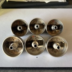 Genuine GE Range Oven, Knob Set of 6 223C7977G
