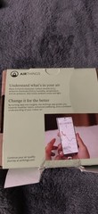 Airthings Wave Enhance Air Quality Monitor, White, Alexa/Google, Bluetooth