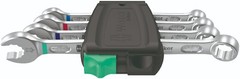 Wera 6003 Joker Combination Wrench Set 4 Piece SAE 05020229001