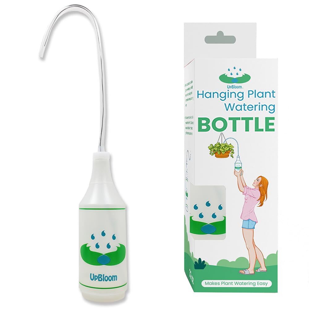 Original UpBloom 32oz 1000 ml Plant Water Bottle for Hanging Plants Succulent