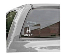UNITED STATES SPACE FORCE Vinyl Car Window Decal Sticker USSF